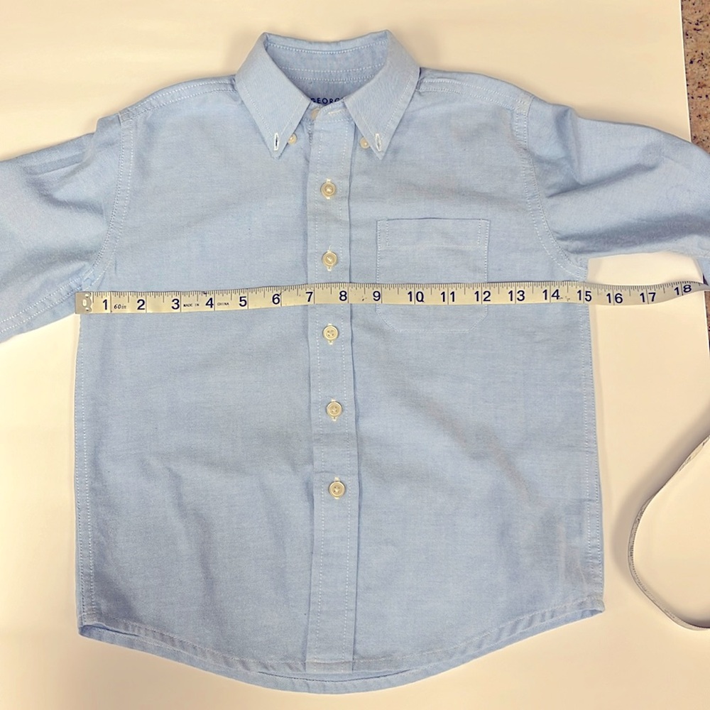 Kid’s George Long Sleeve Dress Shirt